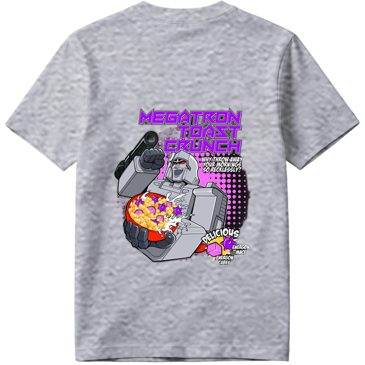 Megatron Toast Crunch - Transformers Cereal Parody - Tee