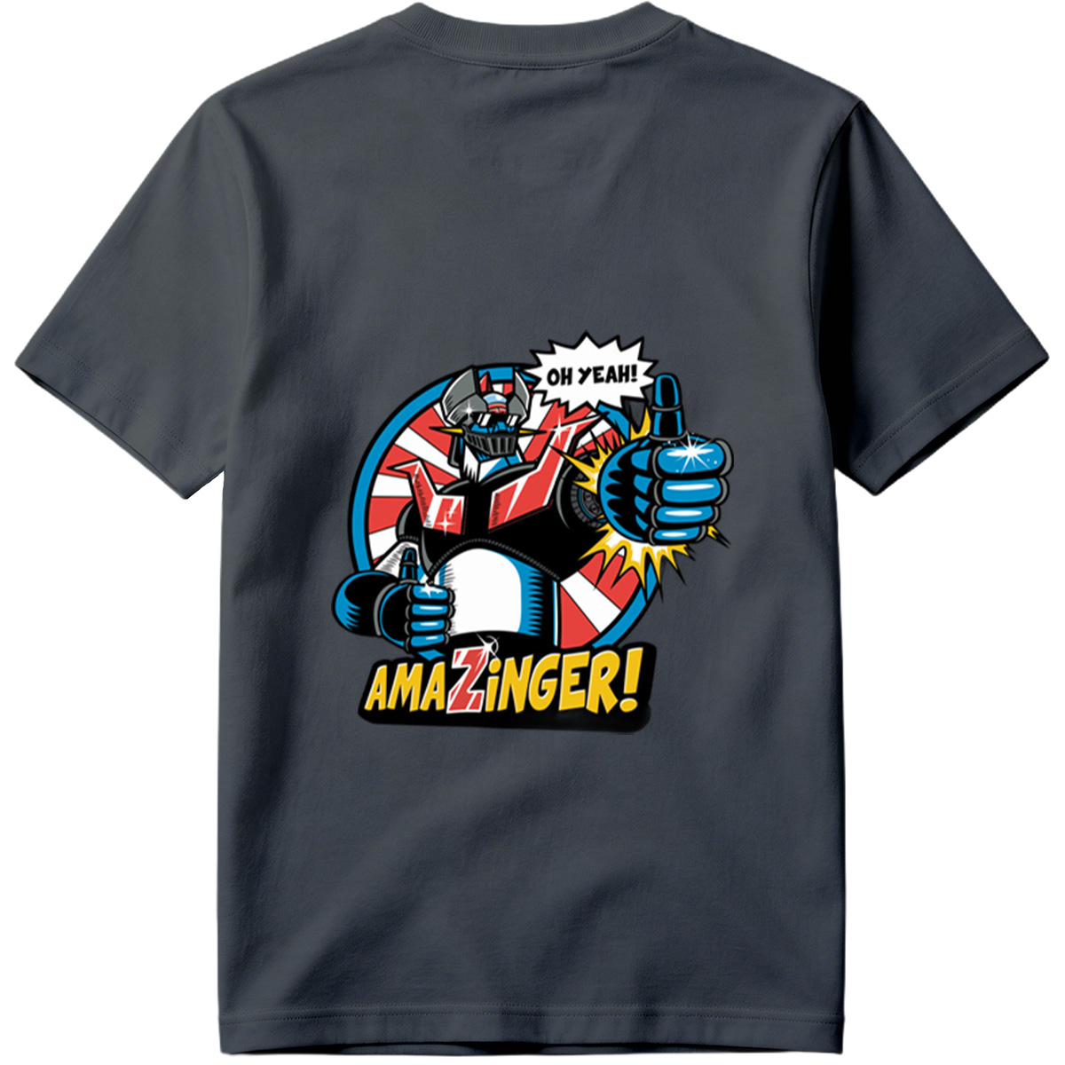 Amazinger! - Robot Hero with Thumbs Up - Tee