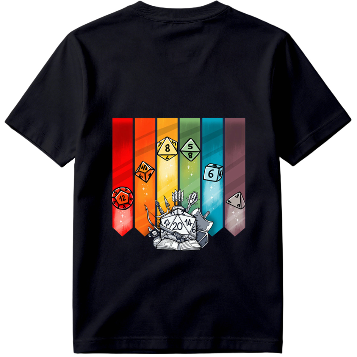 D&D Dice & Gear Collection - Tee