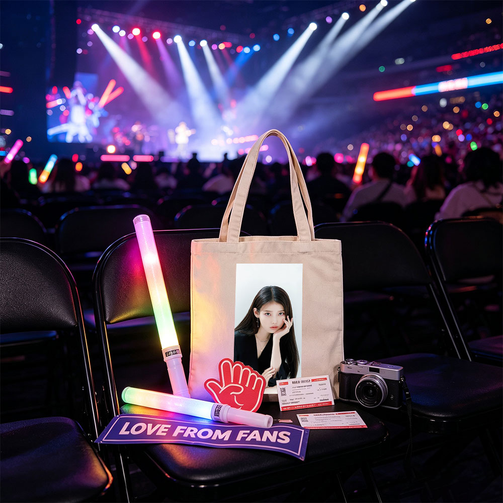 IU in a Minimalist Portrait with Elegant Black Attire and Delicate Jewelry - Canvas tote bags