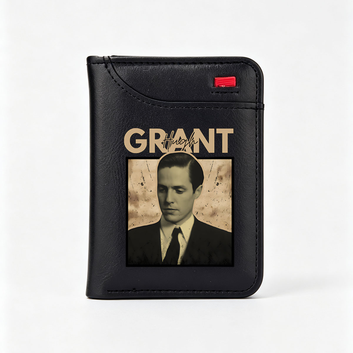 Hugh Grant: Classic Hollywood Portrait - Vertical Style Wallet