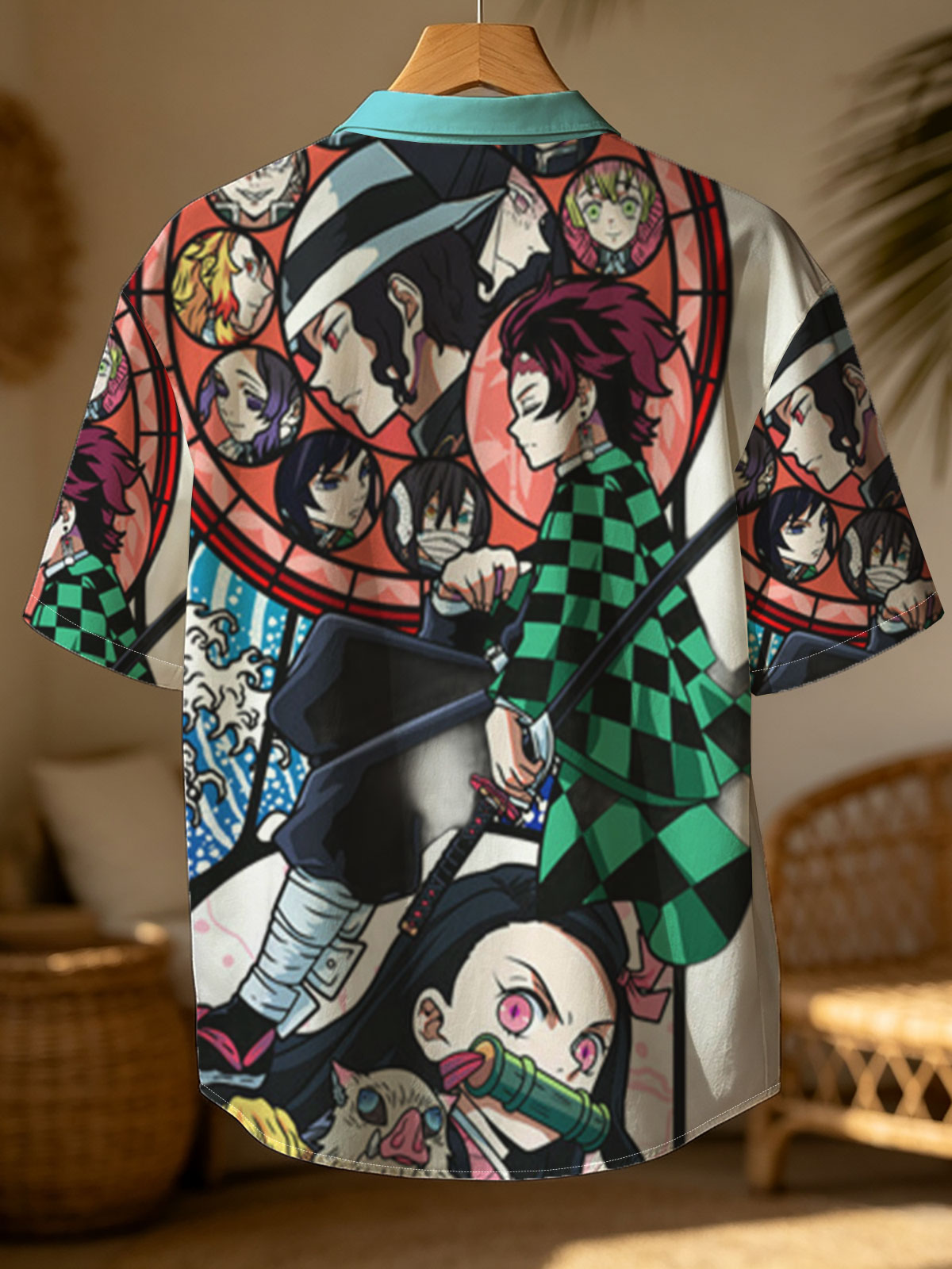 Demon Slayer: Tanjiro, Nezuko, Zenitsu, Inosuke, and Hashira in Action -  Shirt