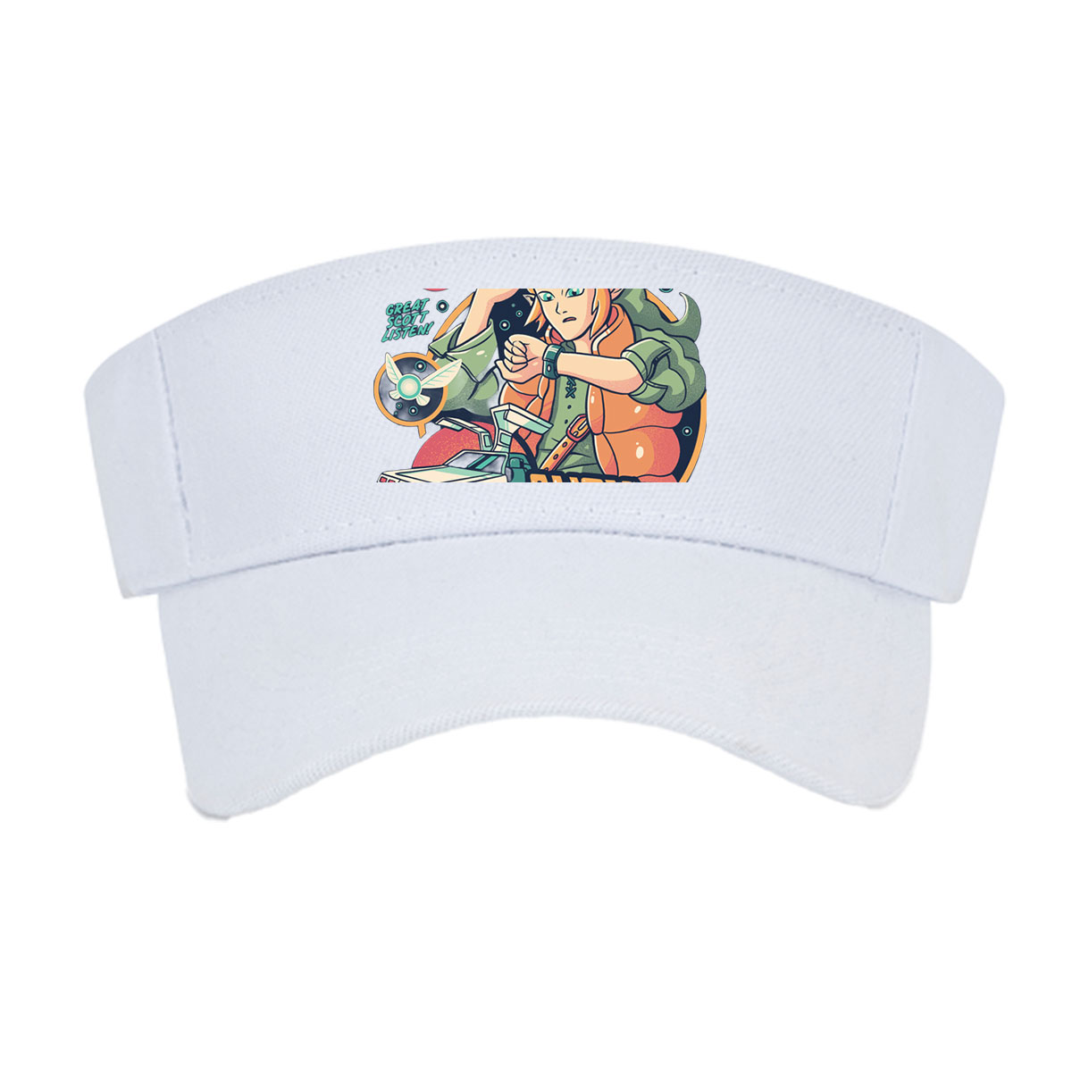 A Link to the Future: Zelda Meets Back to the Future -  Visor cap