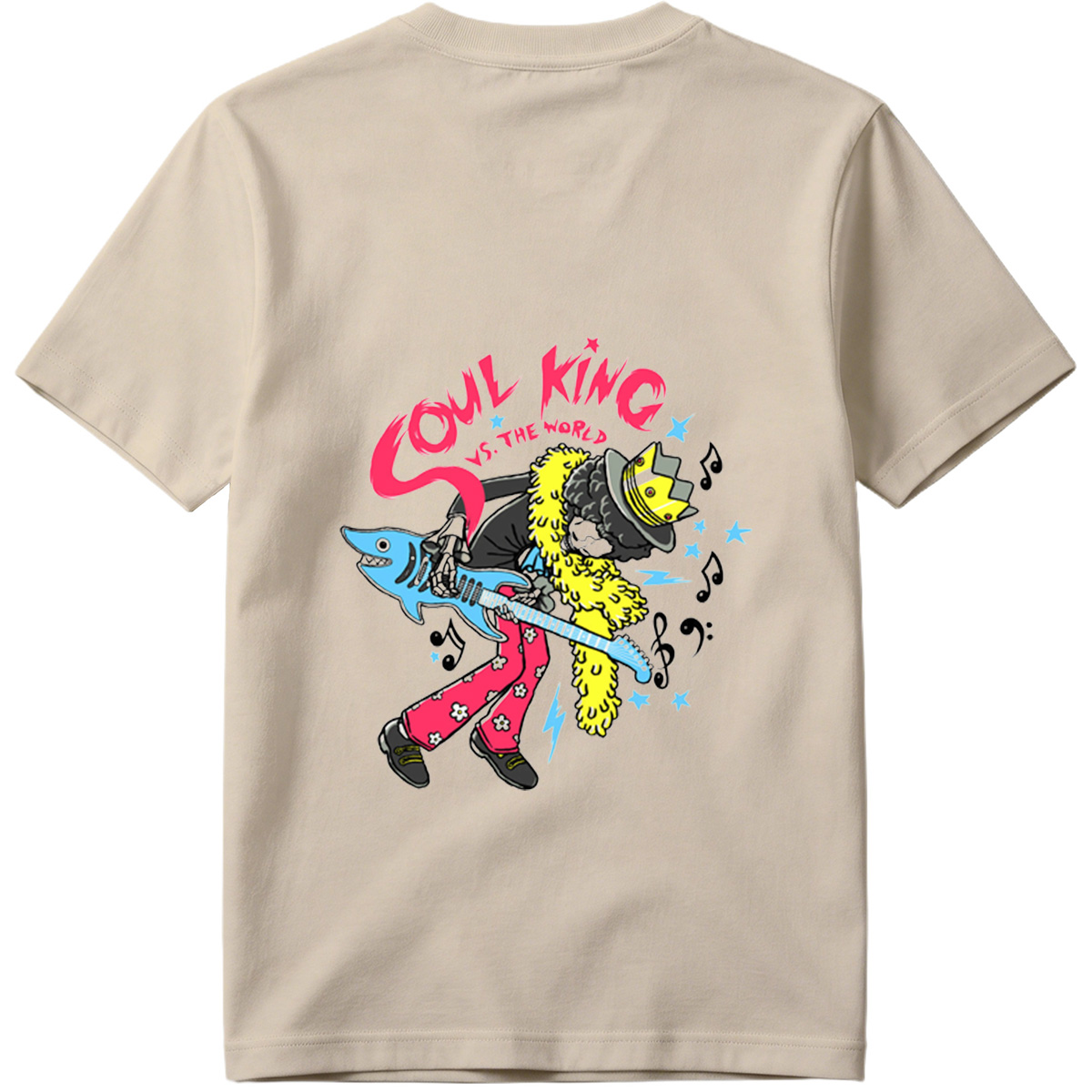 Soul King vs. The World: Electric Guitar Showdown - Tee