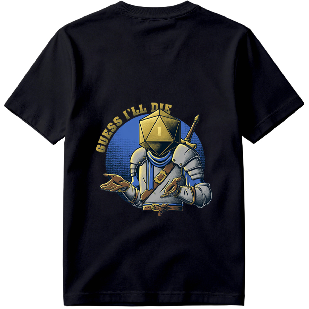 D&D: The 20-Sided Knight - Tee