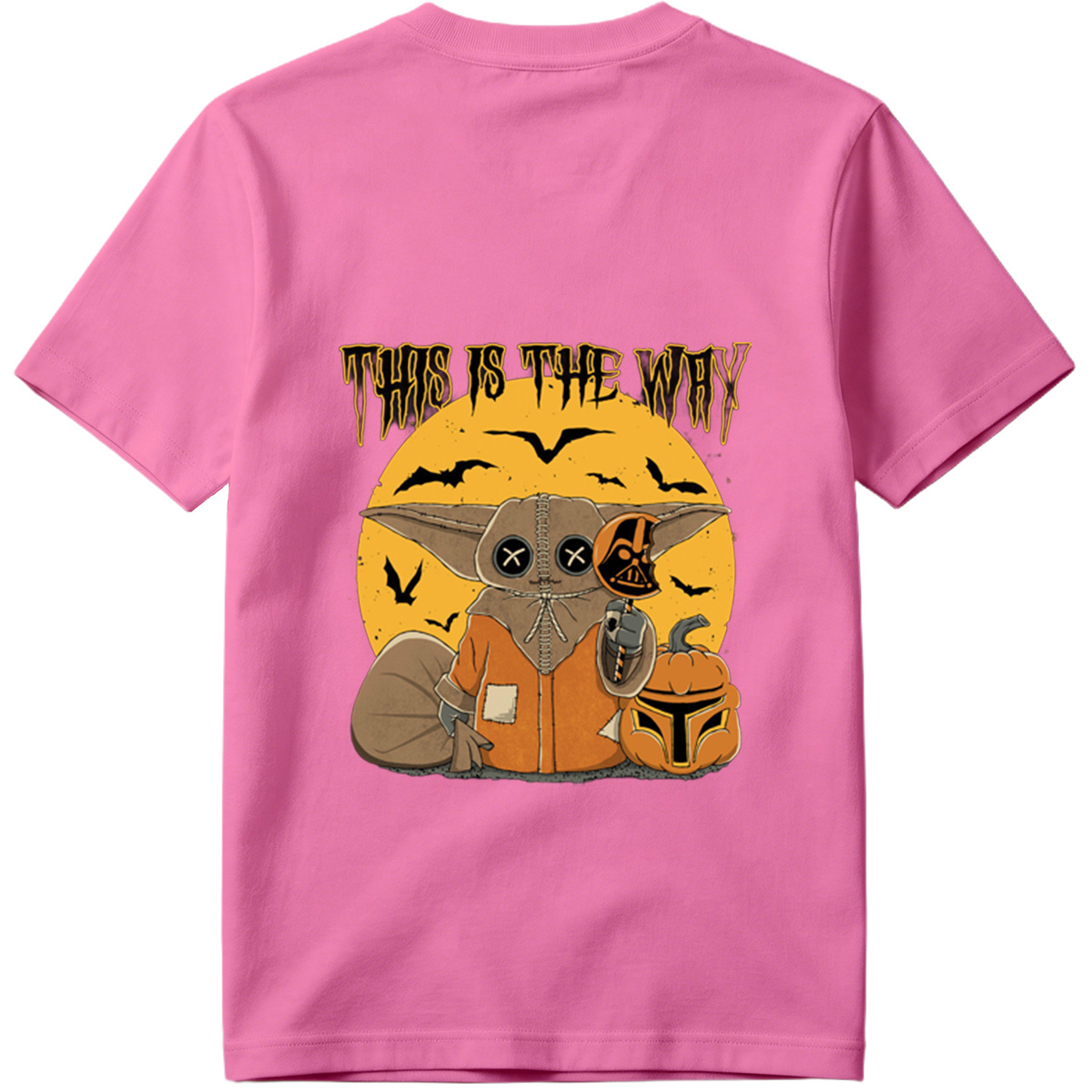 This Is The Way - Baby Yoda Halloween Star Wars Art - Tee