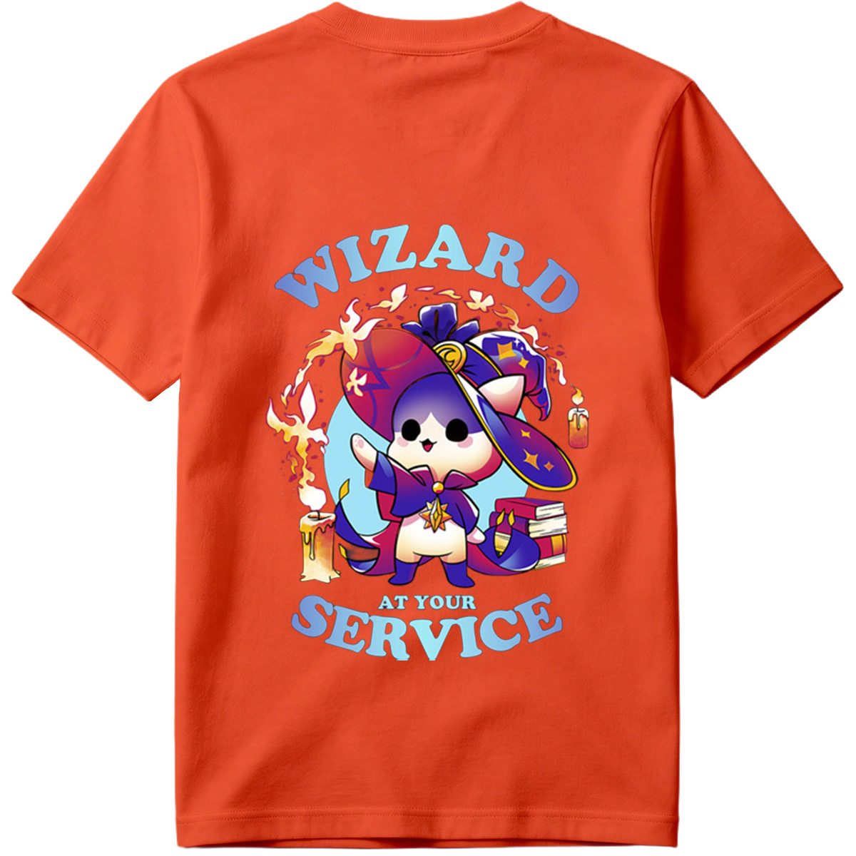 Wizard Cat at Your Service - Tee