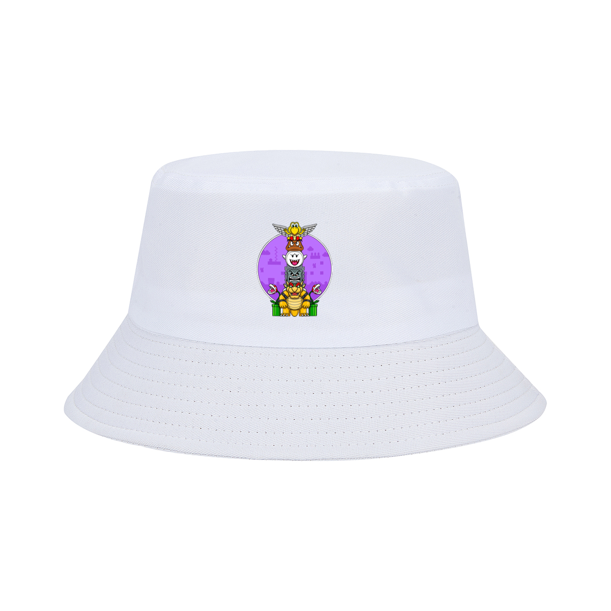 Super Mario - Bowser, Koopalings, and Enemies Stack - Fisherman's Hat