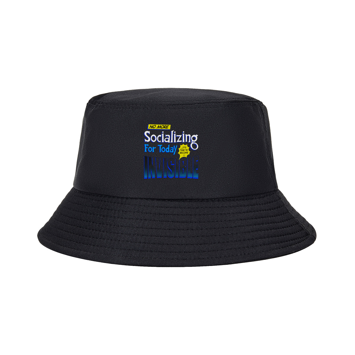No More Socializing For Today: It's Time to Become Invisible - Fisherman's Hat