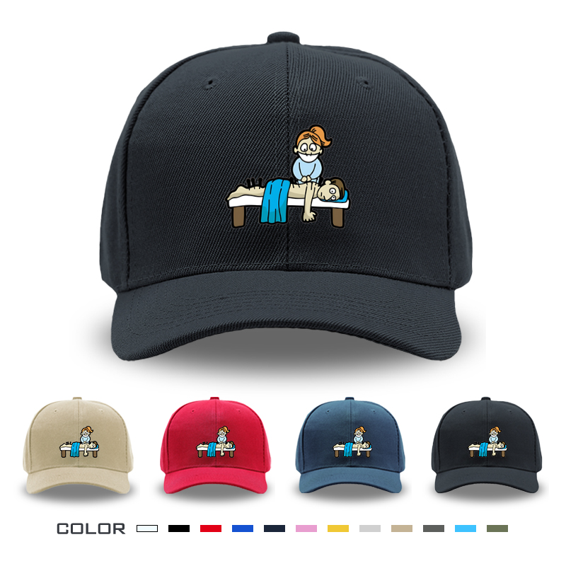 1pc New Baseball Cap with Funny Massage Cartoon Print Unisex Adjustable Hat for Outdoor Activities and Casual Wear Adults and Teens