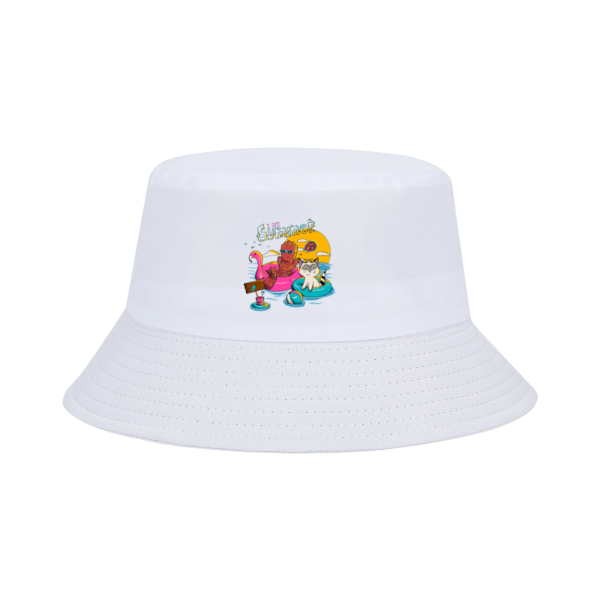 Guardians of the Galaxy: Groot and Rocket Summer Vibes - Fisherman's Hat