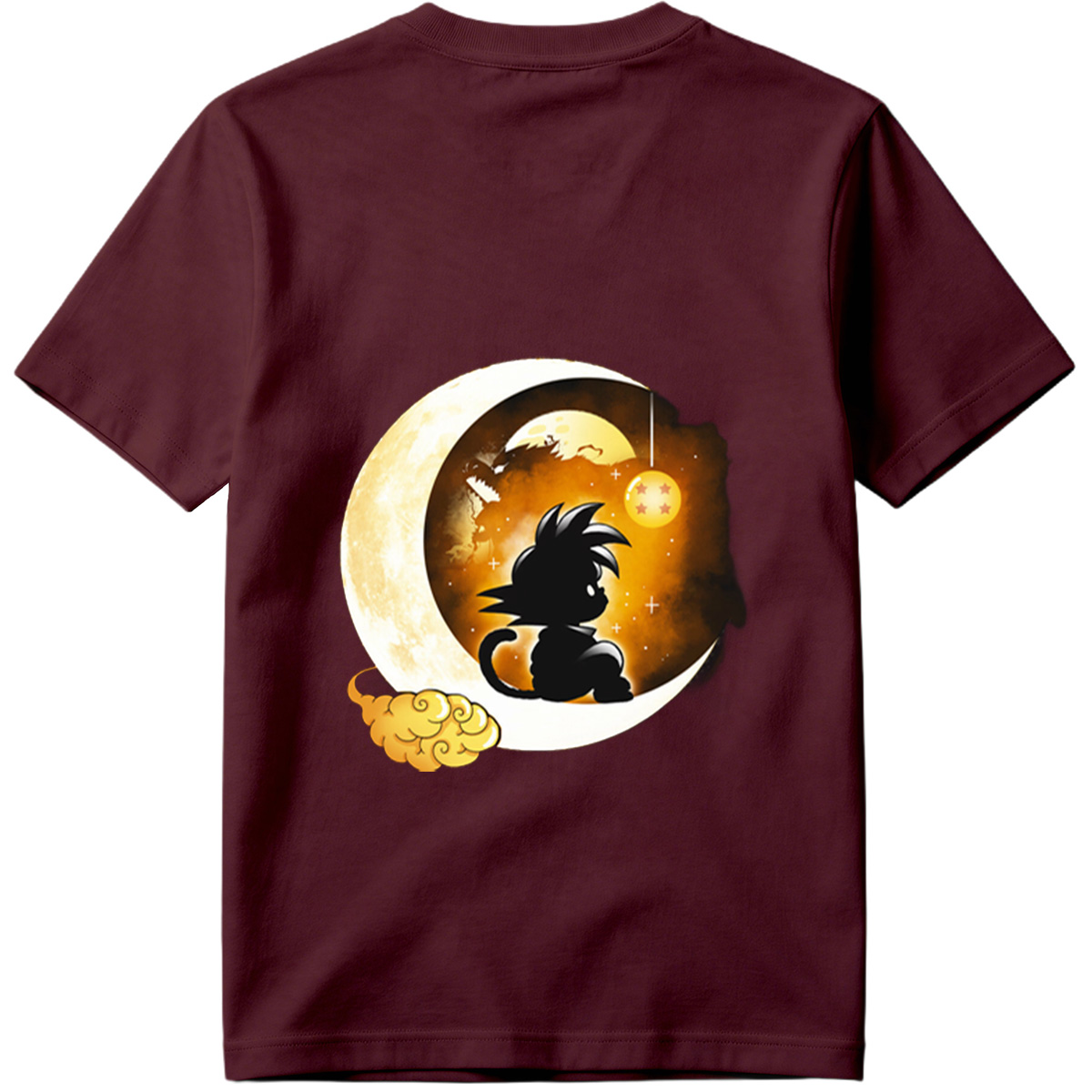 Dragon Ball: Goku and Moon with Dragon Ball - Tee