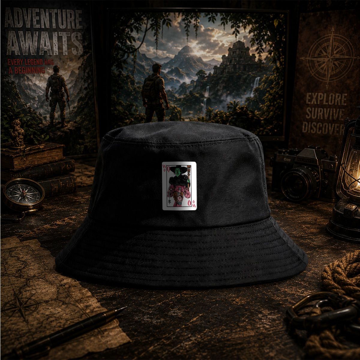 Wicked Queen of Wands - Fisherman's Hat