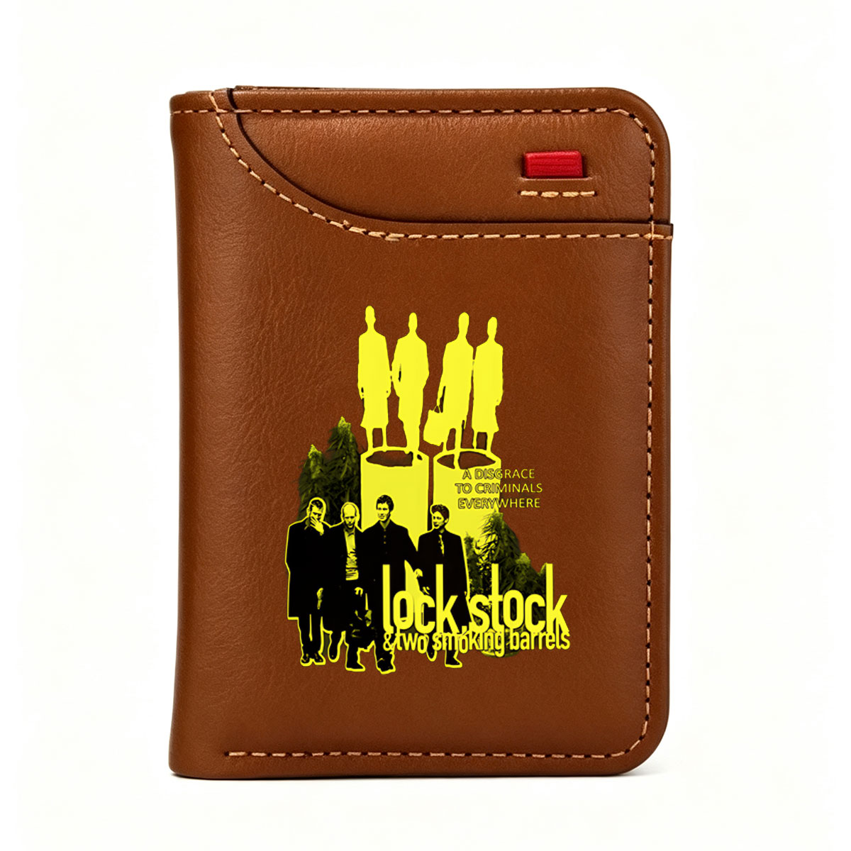 Lock, Stock & Two Smoking Barrels: A Disgrace to Criminals Everywhere - Vertical Style Wallet