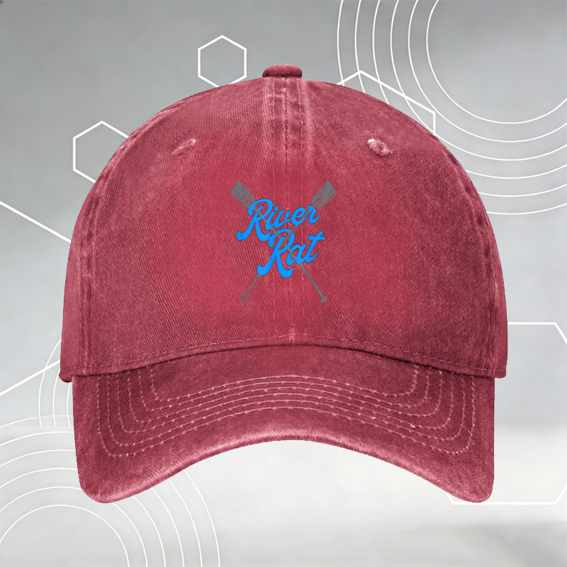 New Baseball Cap with Cute Gnome Print 