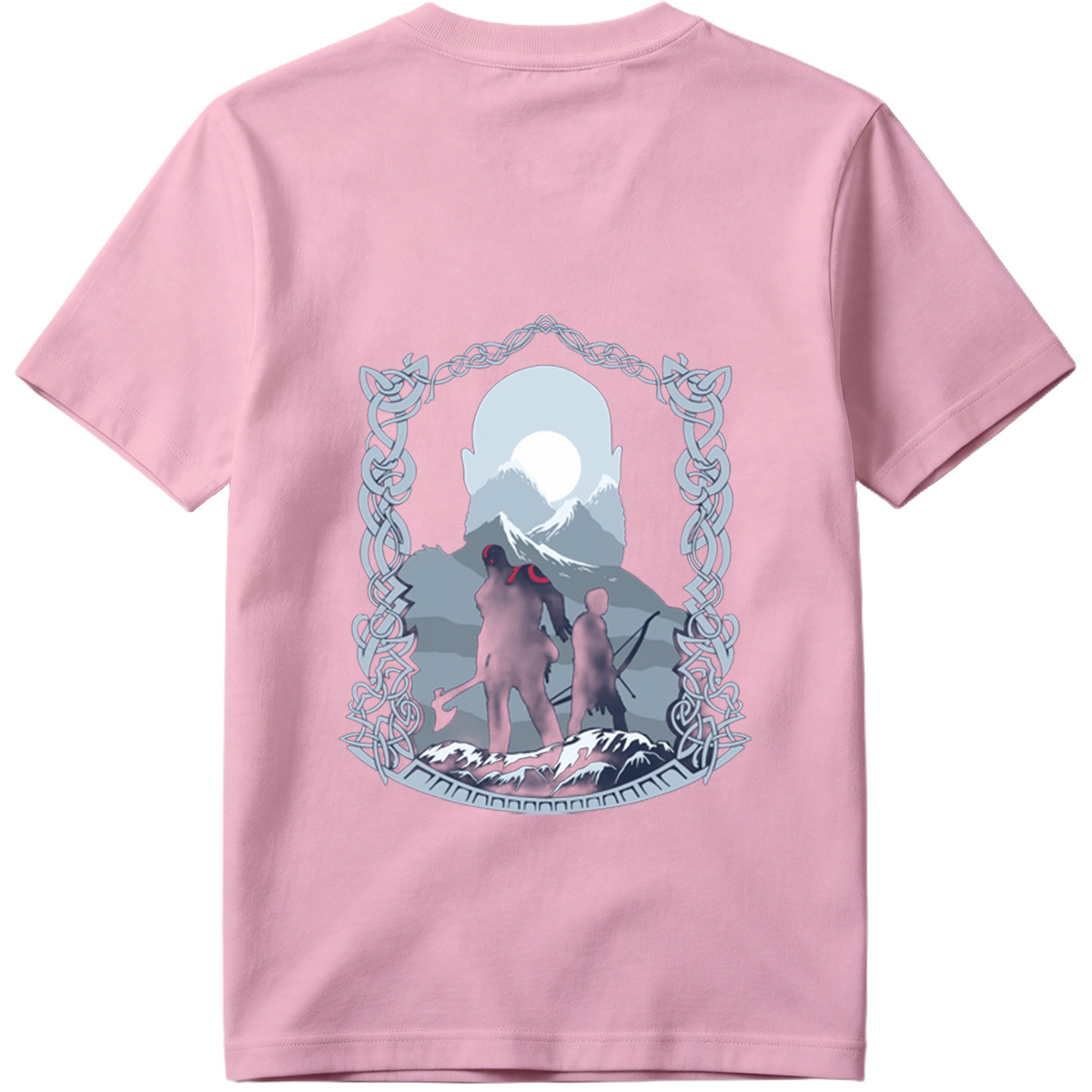 Viking Warriors Under the Moonlight - Tee