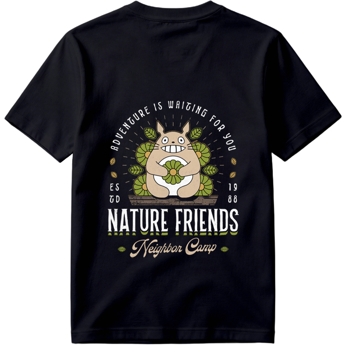 Totoro Nature Friends Neighbor Camp - Tee