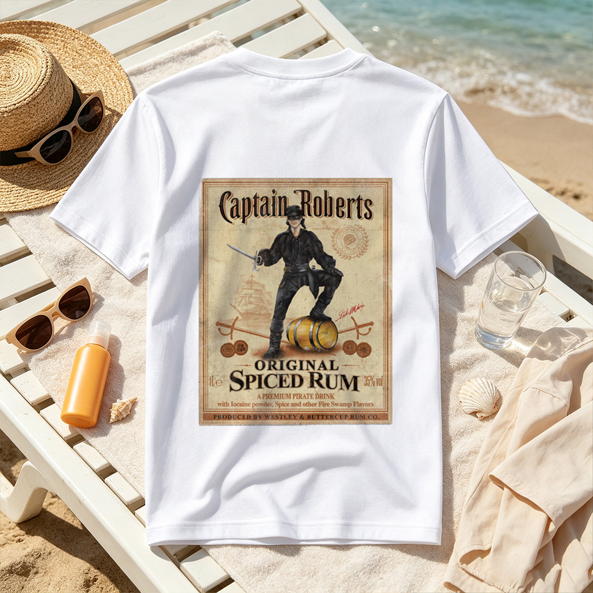 Captain Roberts Original Spiced Rum - Tee