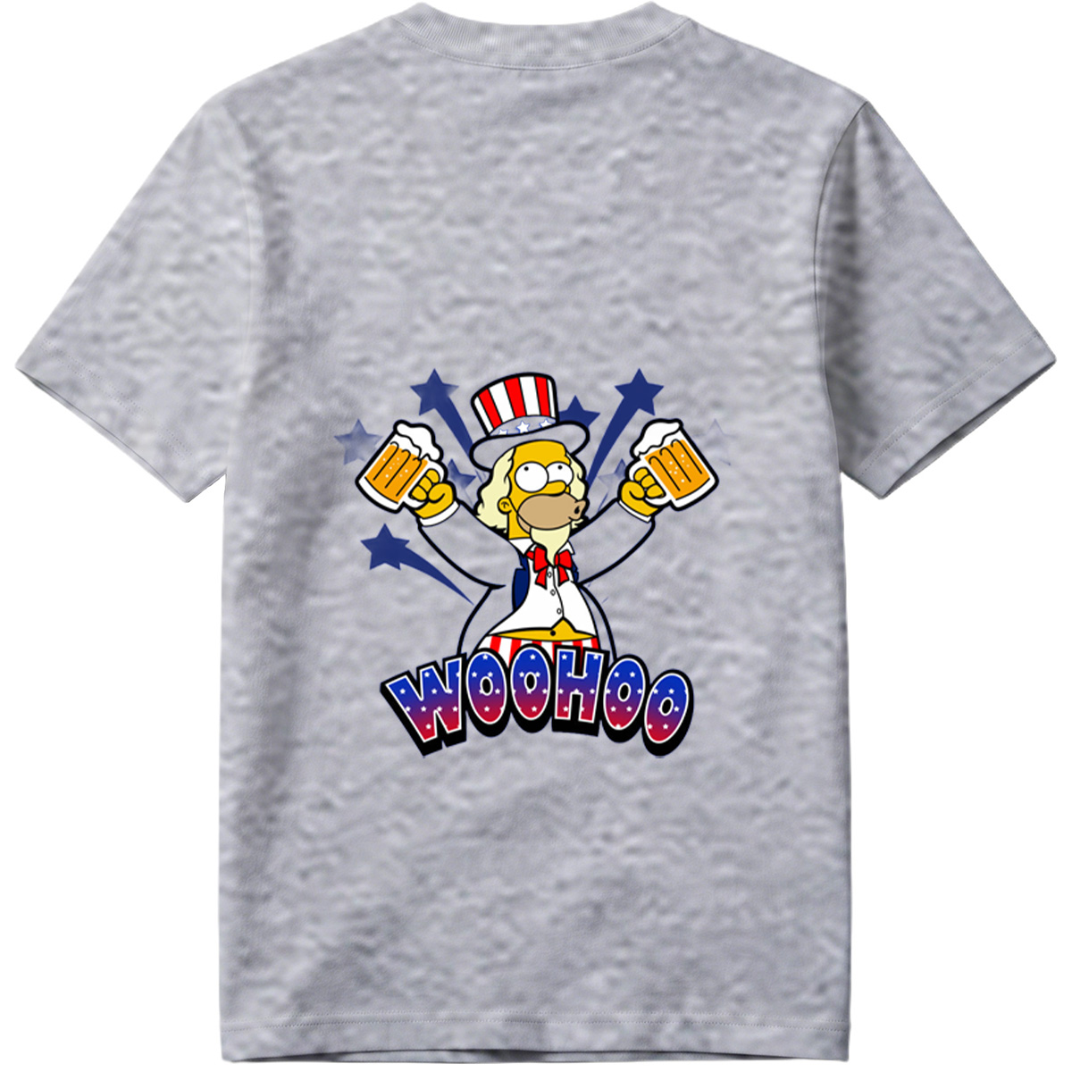 Simpsons Uncle Sam Woohoo - Tee