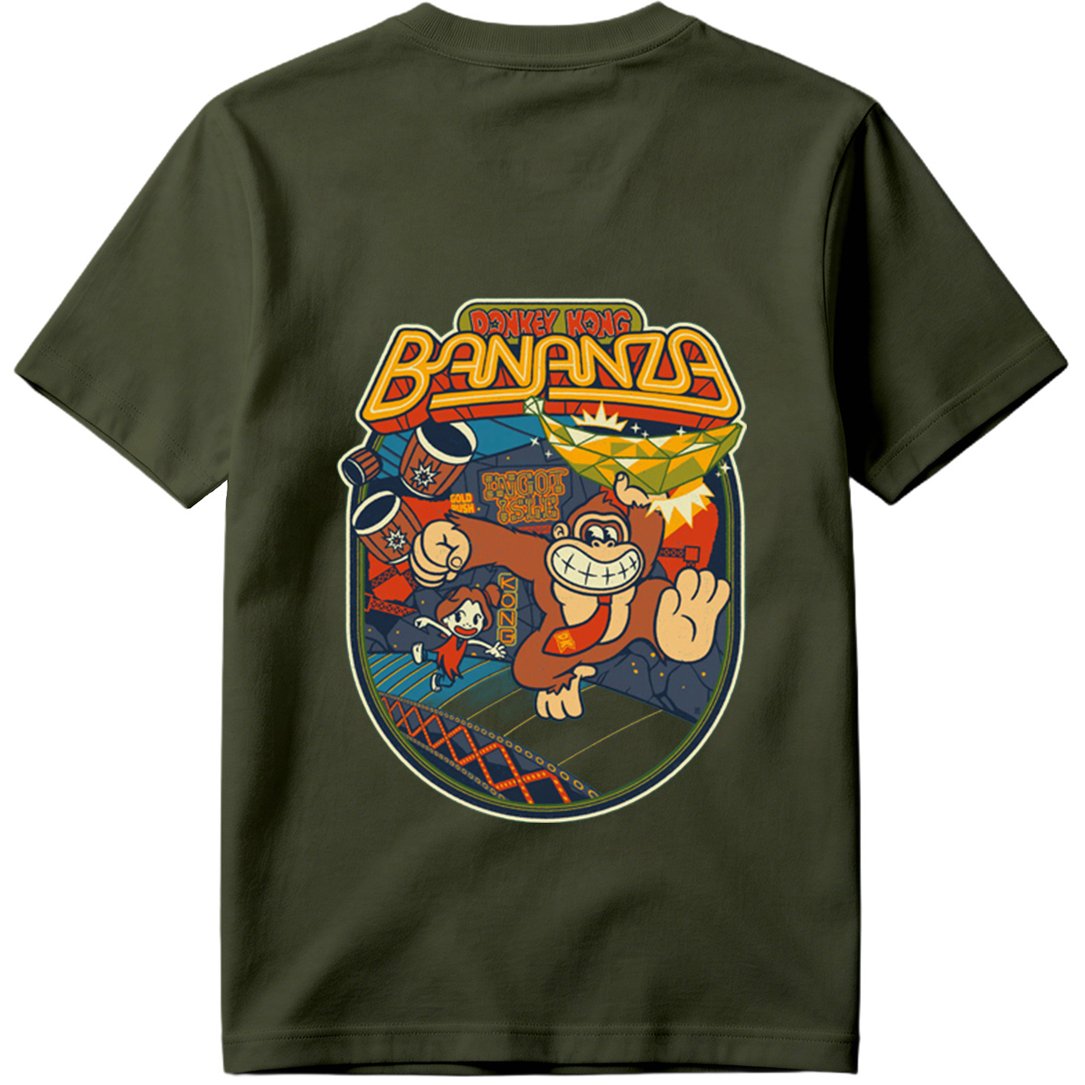 Donkey Kong Bananza: Donkey Kong and Diddy Kong Adventure - Tee