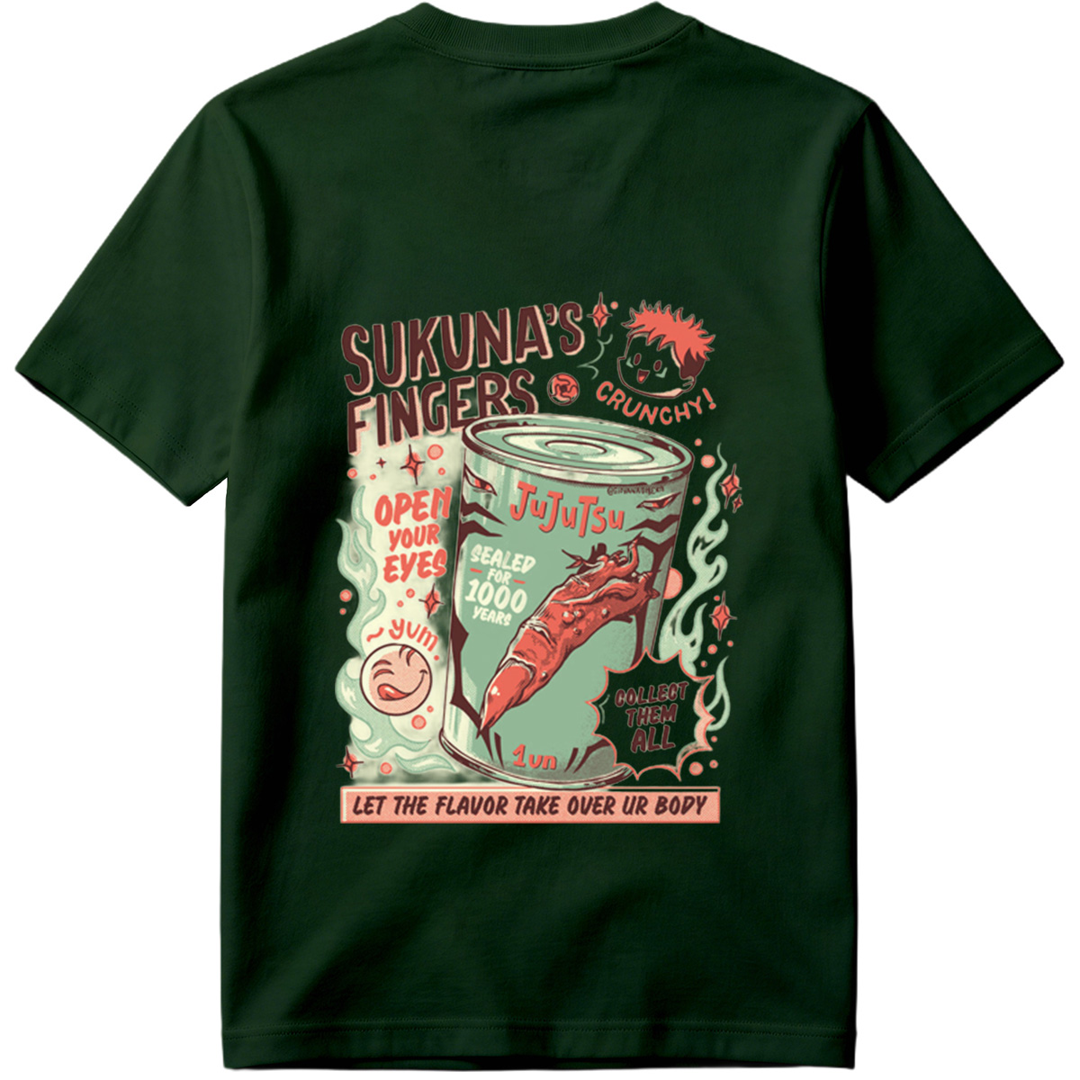 Sukuna's Fingers: Jujutsu Kaisen Snack Parody - Tee