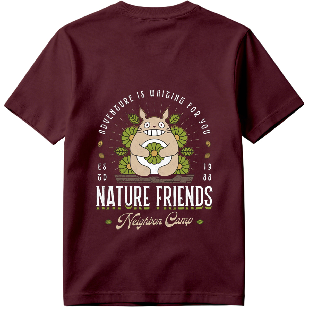 Totoro Nature Friends Neighbor Camp - Tee