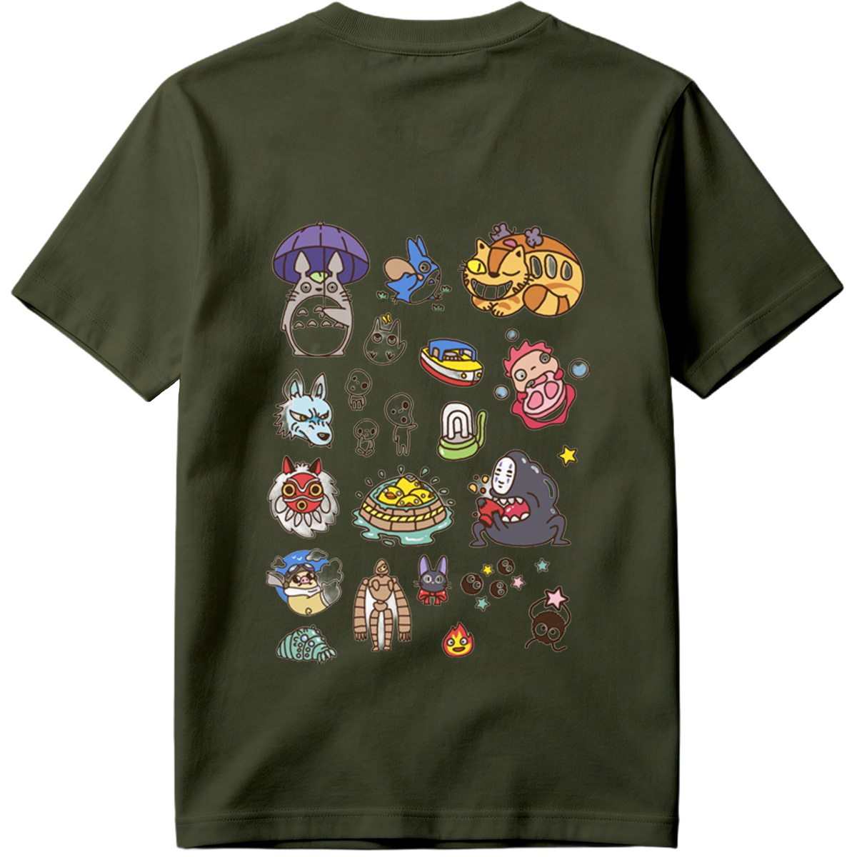 Studio Ghibli Characters Collection - Tee
