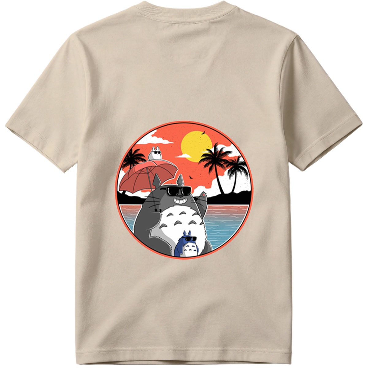 Totoro Beach Sunset - Tee