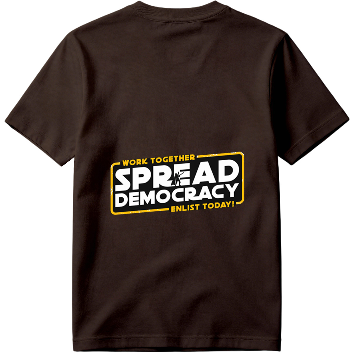 Star Wars: Spread Democracy – Enlist Today! - Tee