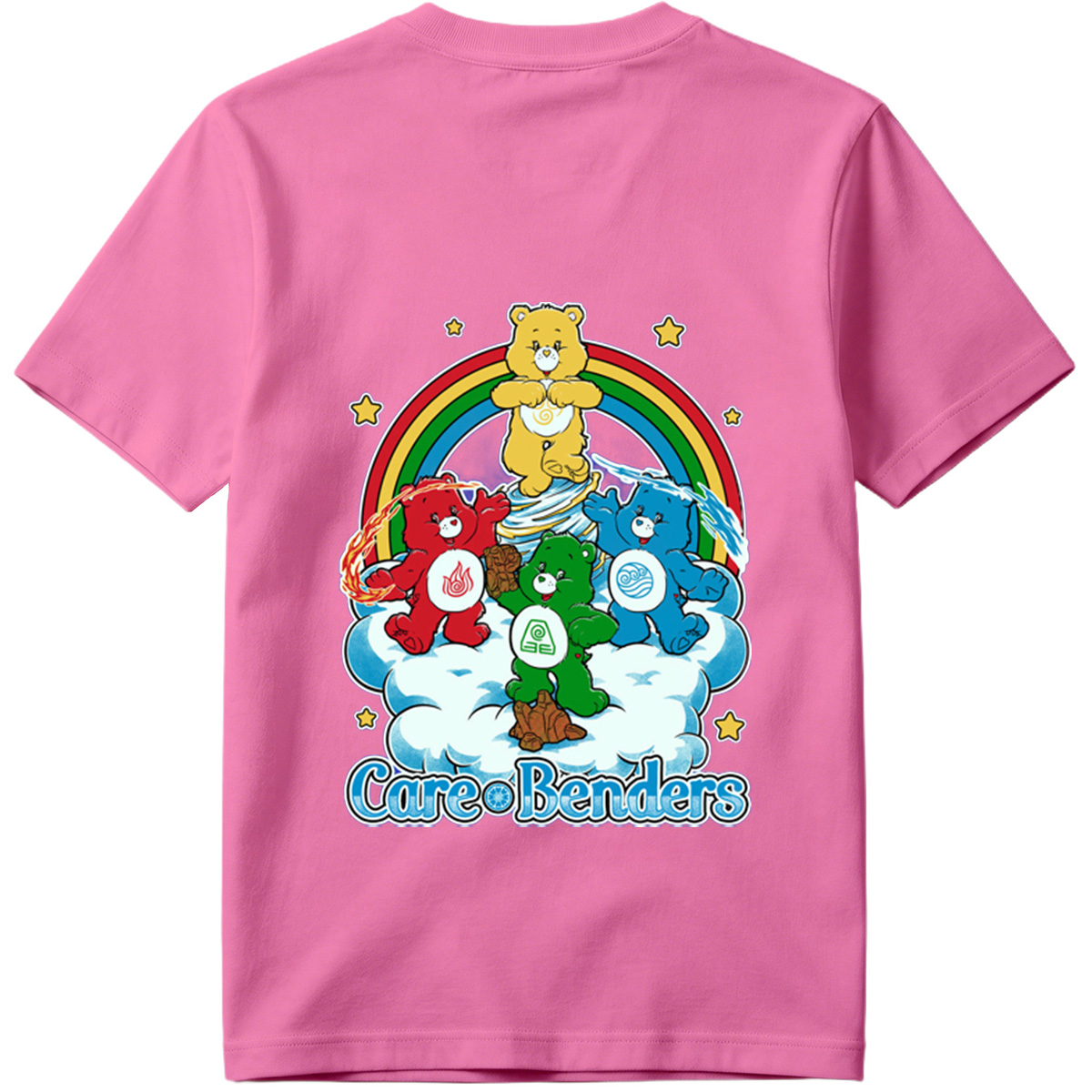 Care Bears and Avatar: The Last Airbender Crossover - Care Benders - Tee