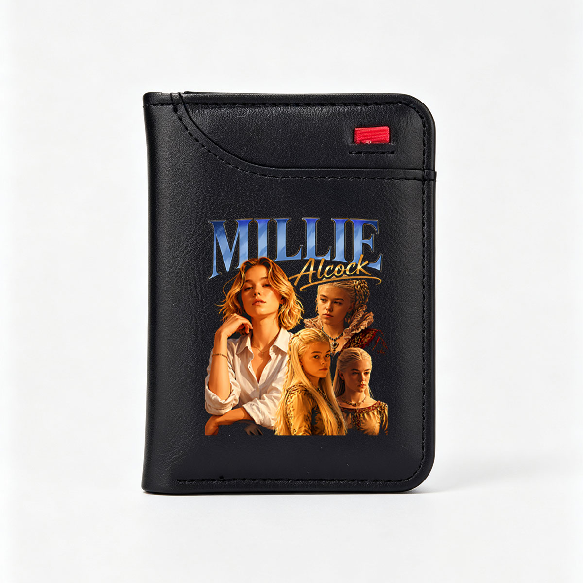 Millie Alcock: From Modern Glamour to Medieval Elegance - Vertical Style Wallet