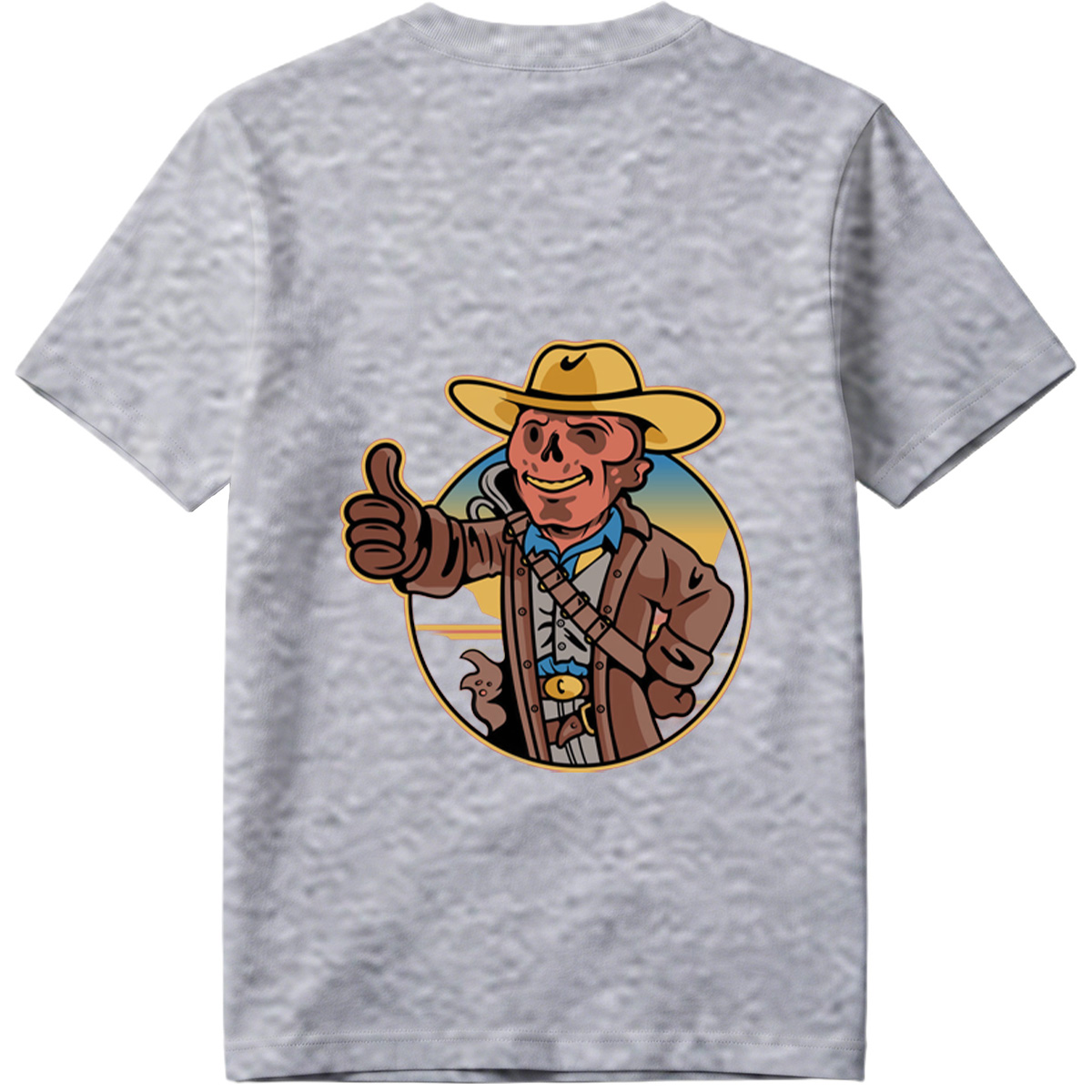 Cowboy Skeleton Thumbs Up - Tee