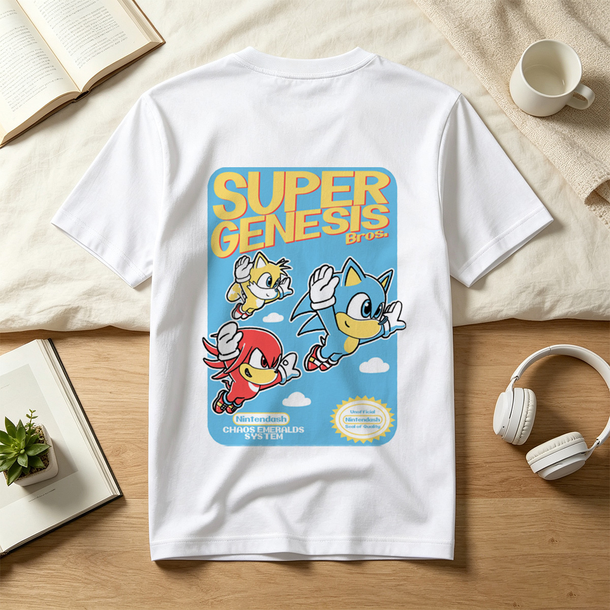 Super Genesis Bros. - Sonic, Tails, and Knuckles - Tee