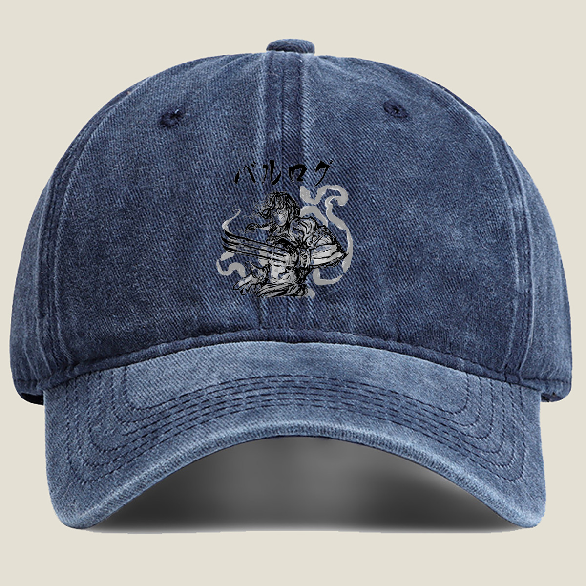 Balrog: The Dark Warrior - Washed Denim - Baseball Cap
