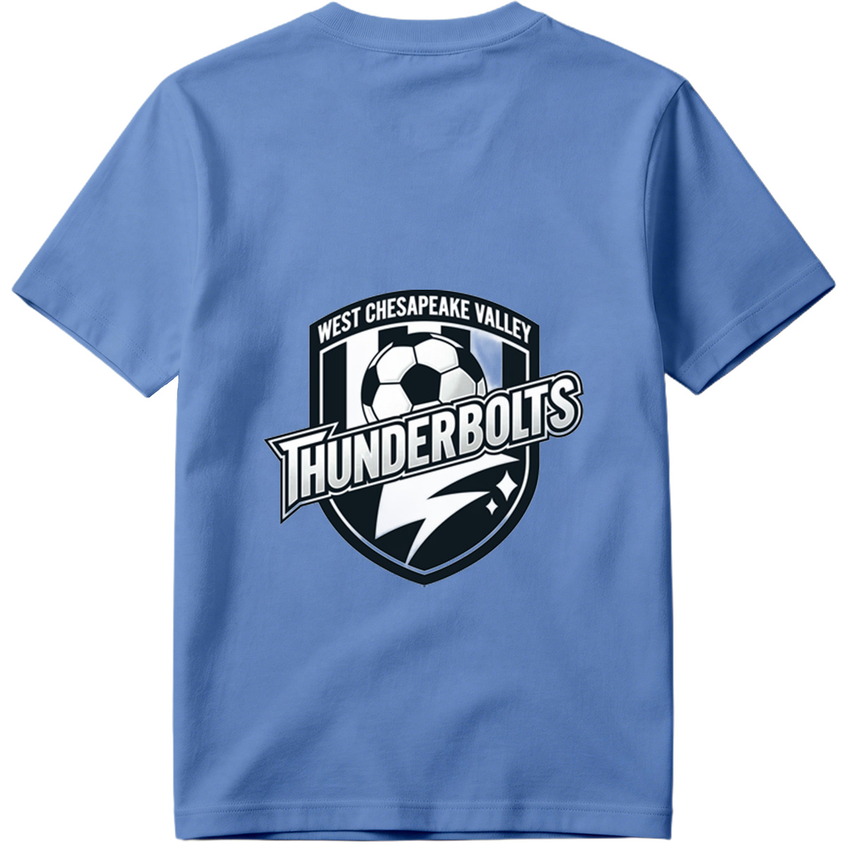 West Chesapeake Valley Thunderbolts Soccer Team Logo - Tee