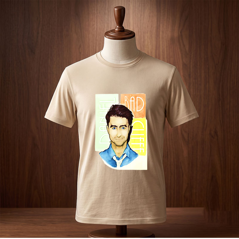 Daniel Radcliffe Portrait Art - Tee