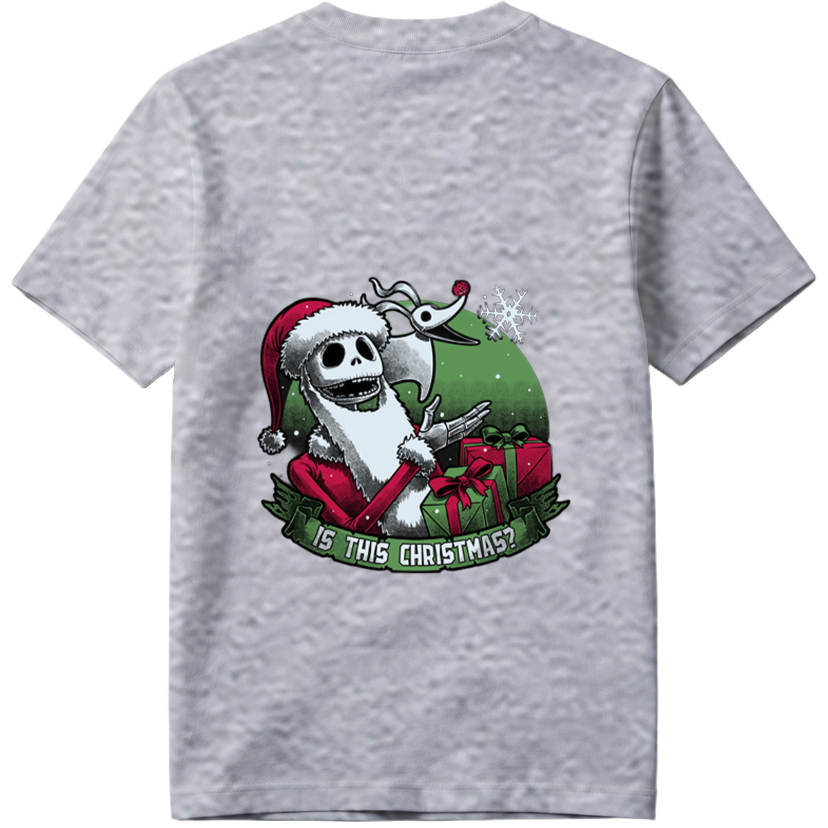 Jack Skellington and Zero - Is This Christmas? - Tee