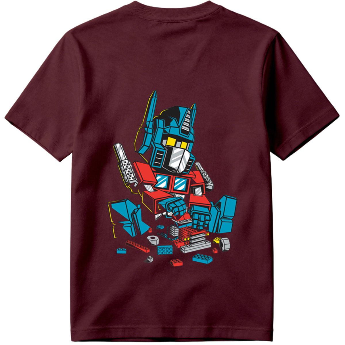 Transformers Optimus Prime LEGO Style - Tee