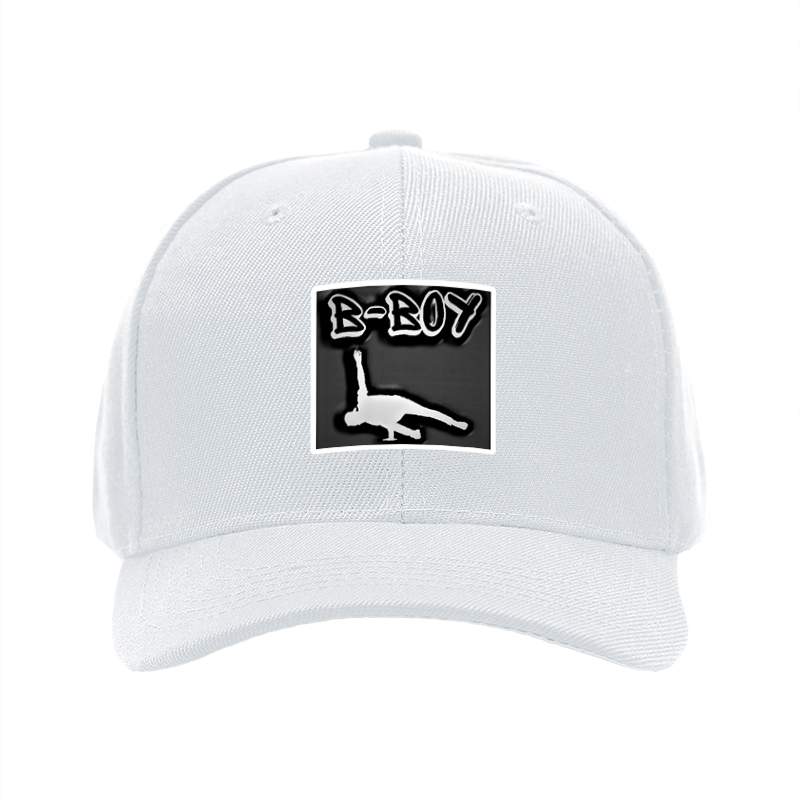 1pc New Baseball Cap B-BOY Print Graphic Hat Unisex Adjustable Size for Street Dance Hip Hop Outdoor Activities Adults and Teens Fashion Accessory