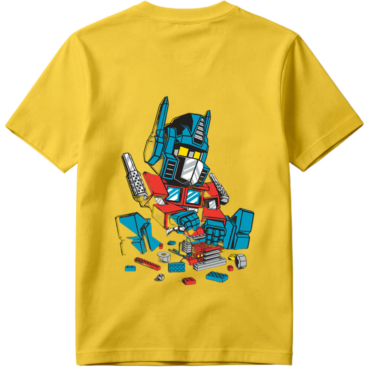 Transformers Optimus Prime LEGO Style - Tee
