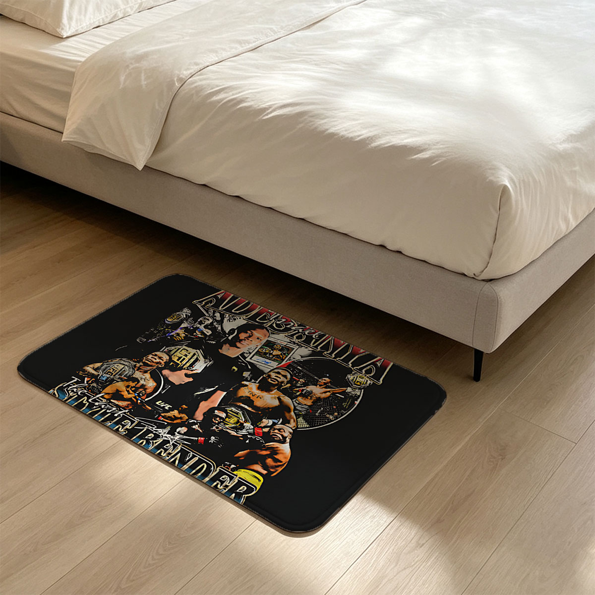 Israel Adesanya: The Last Style Bender UFC Champion - Flannel floor mat