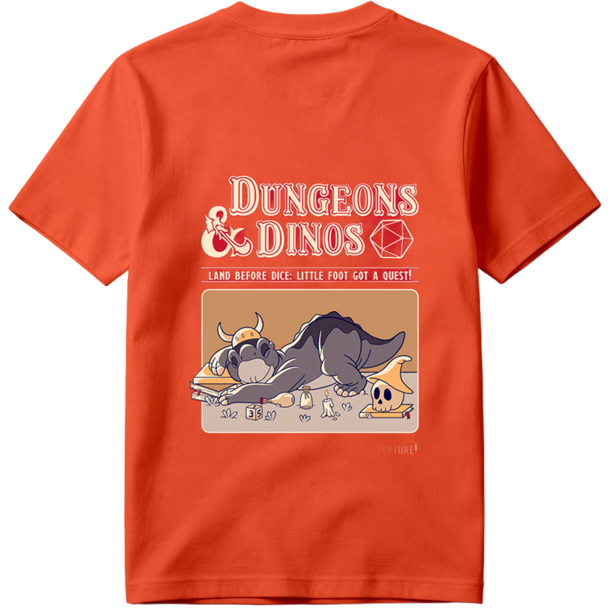 Dungeons & Dinos: Little Foot's Quest - Tee