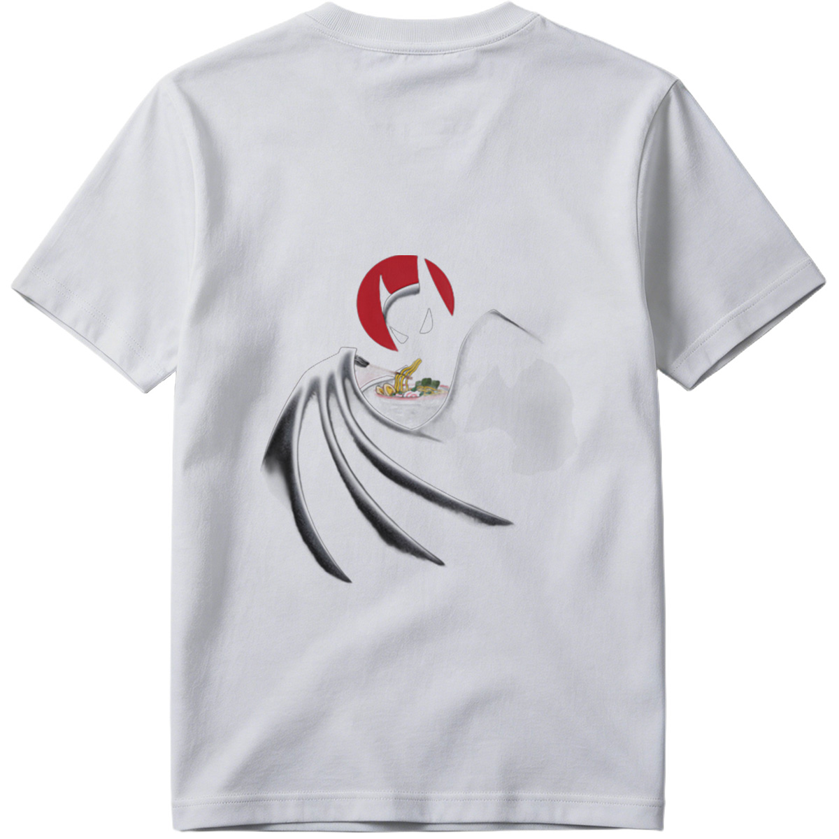Batman Eating Ramen - Tee