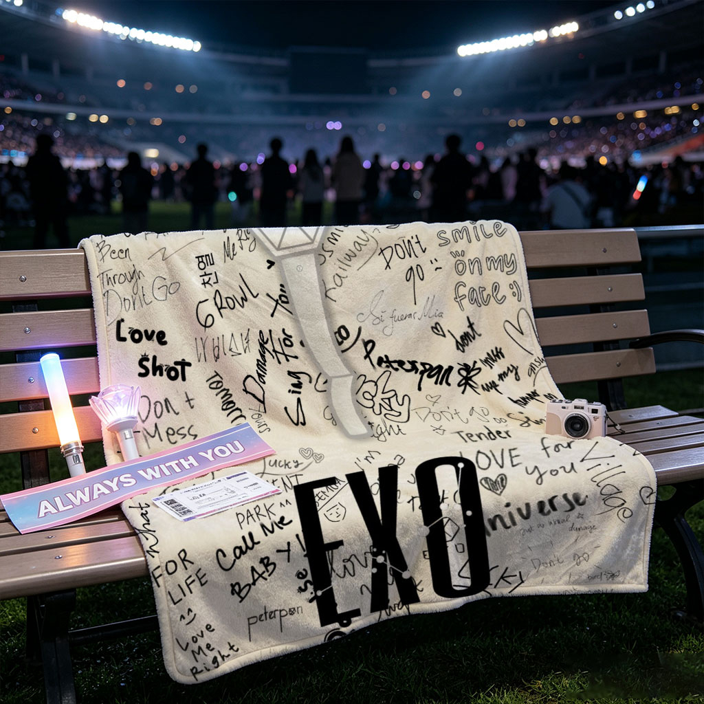 EXO Concert Scene Featuring 
