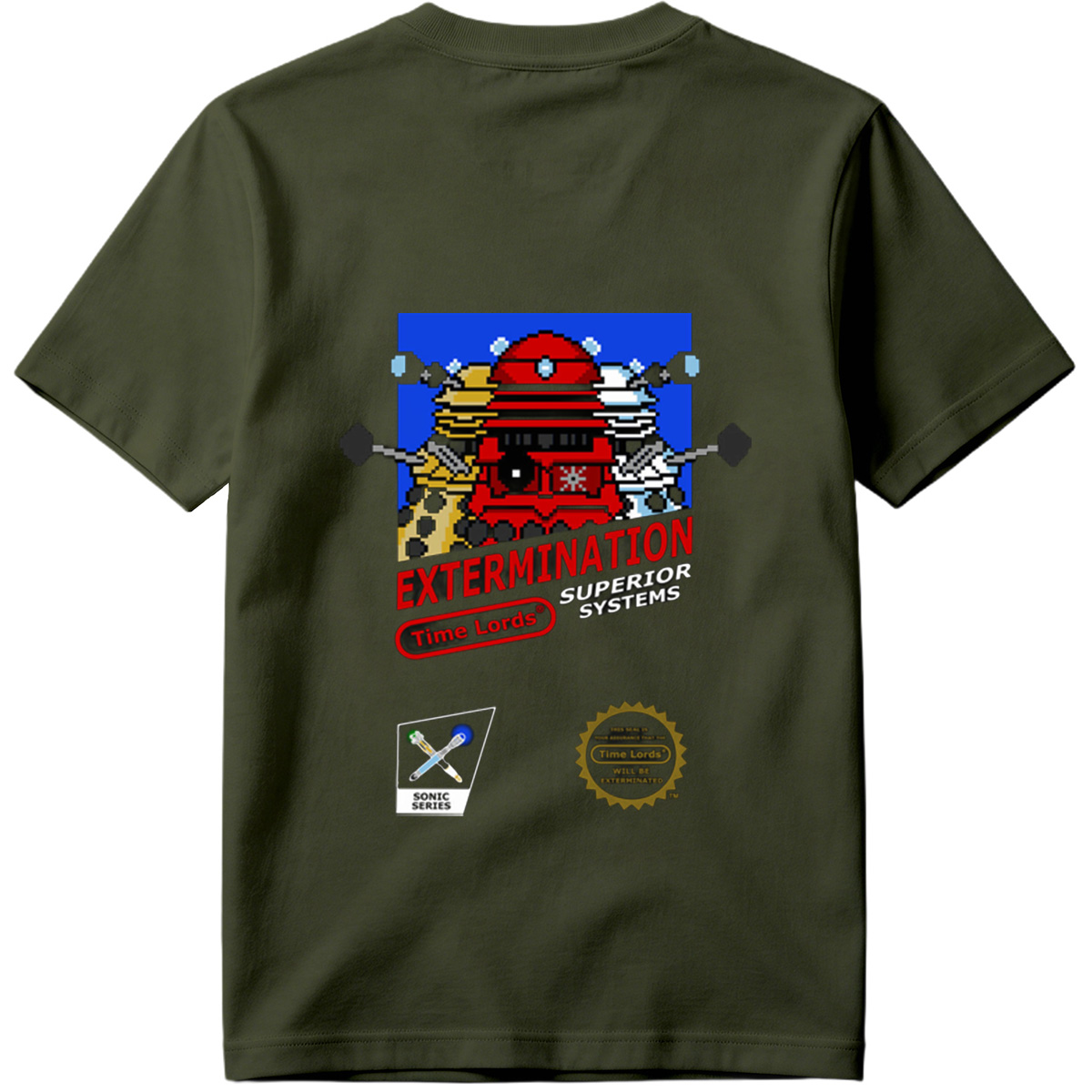 **Extermination: Time Lords vs. Sonic Series** - Tee