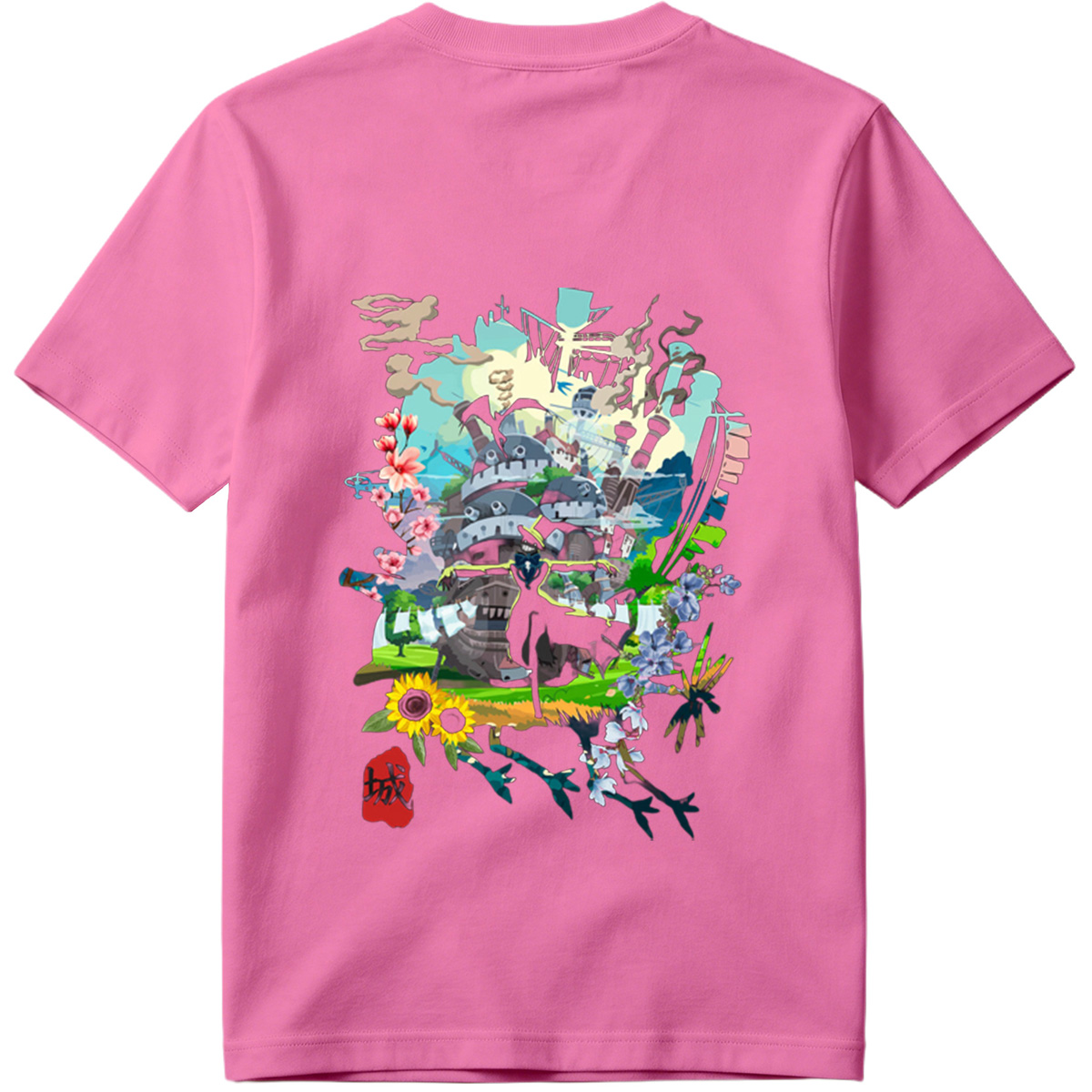 Castle of the Ninja and the Sunflower - Tee