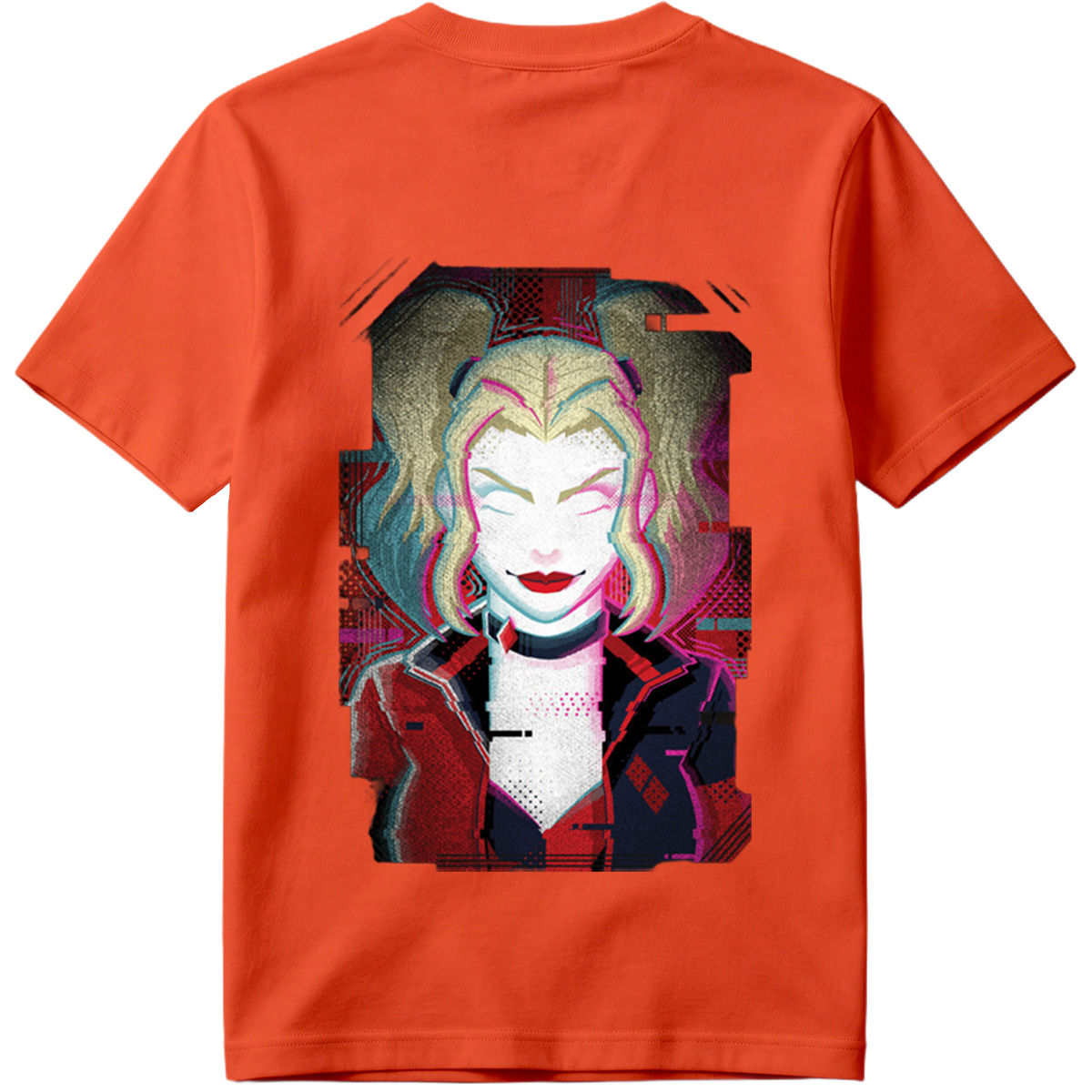 Harley Quinn: Glitch Portrait - Tee