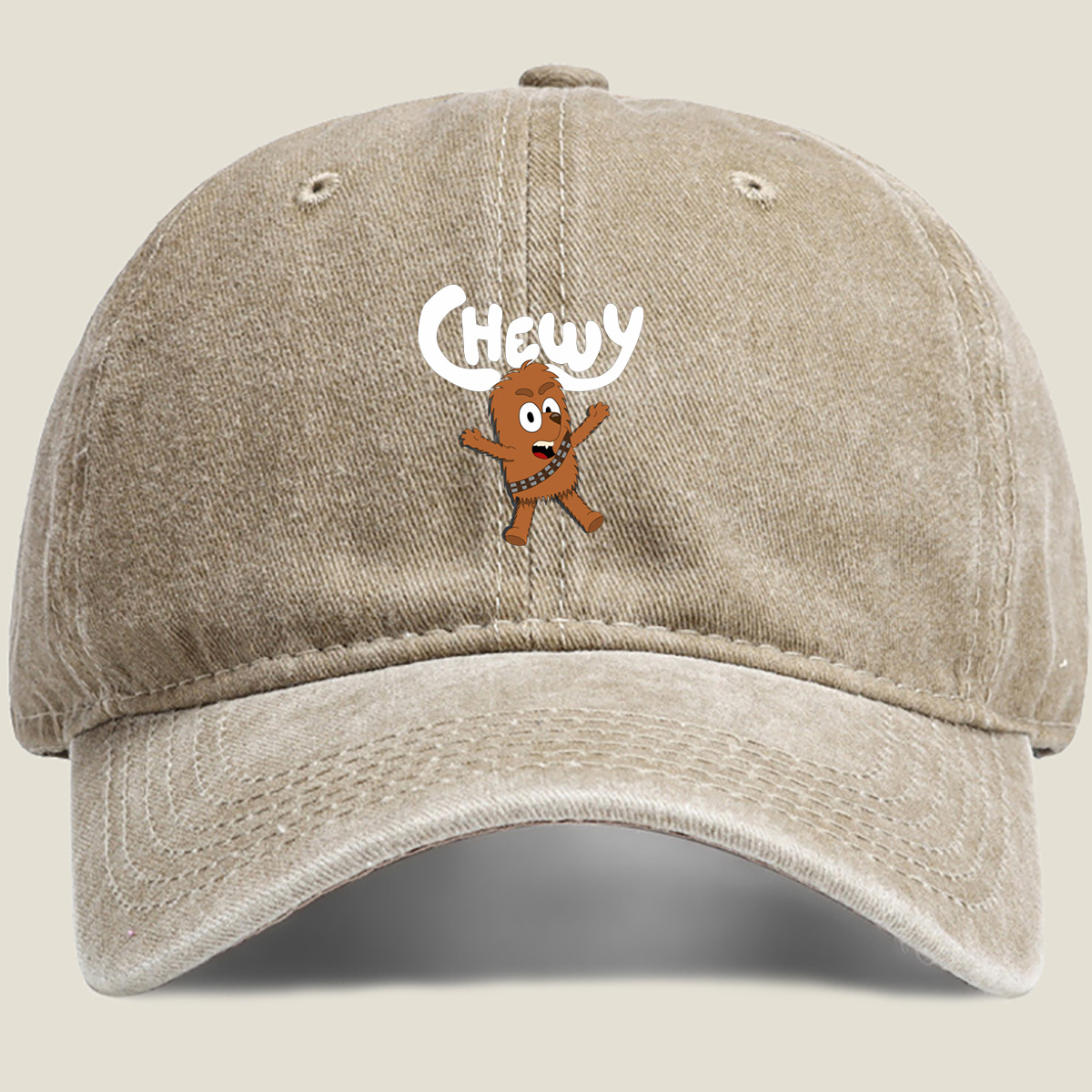 Chewy - Star Wars Character - Washed Denim - Baseball Cap