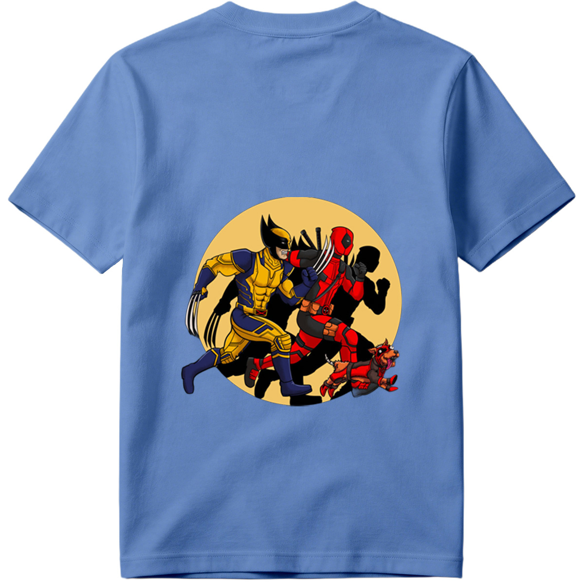 Wolverine and Deadpool with Dogpool - Tee