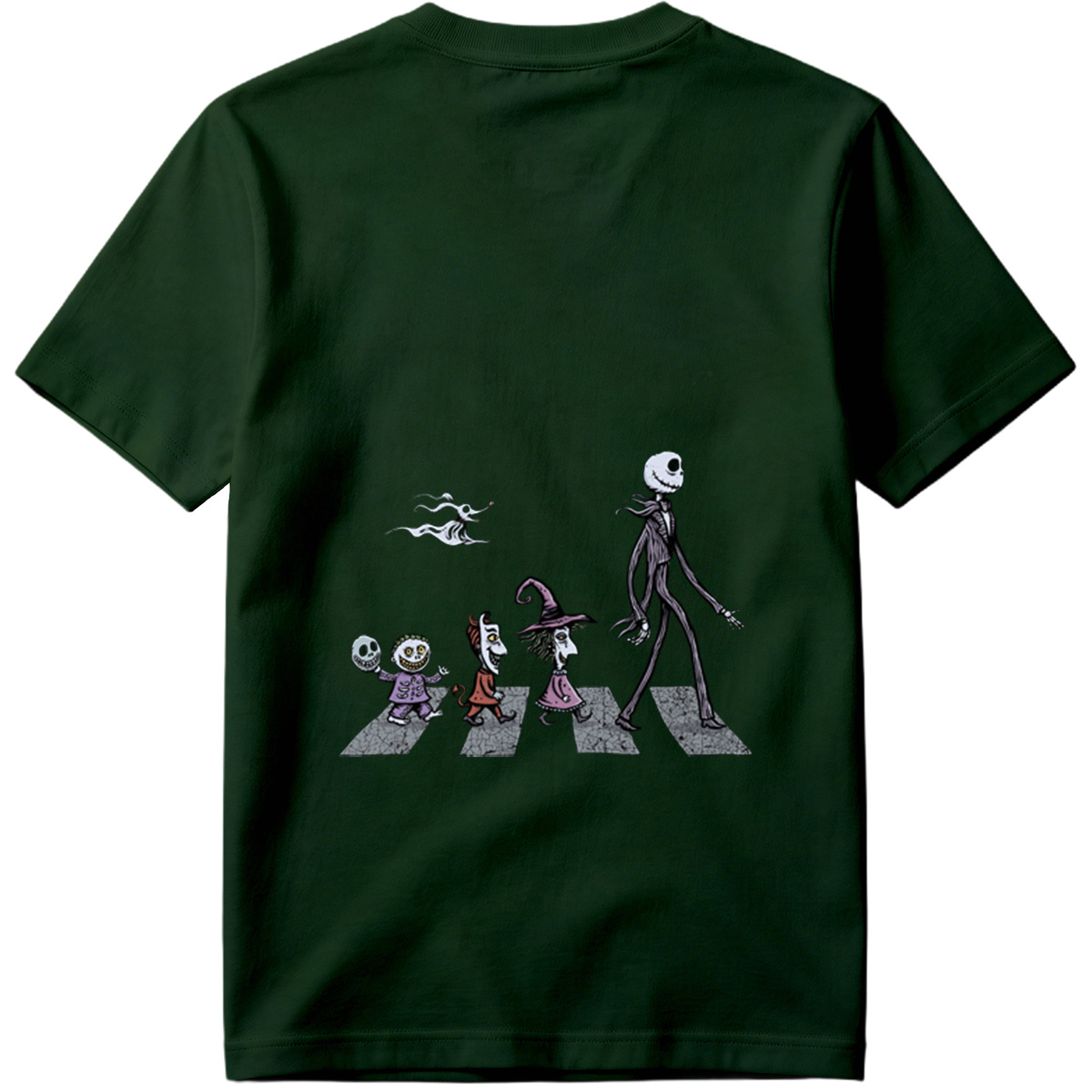 The Nightmares: Jack Skellington, Sally, Zero, and Friends Crossing the Street - Tee
